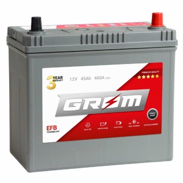 Akumulator Grom Efb Start&Stop 45Ah 460A Japan