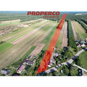 Działka pow. 25240m2, Osiny, gm. Pierzchnica