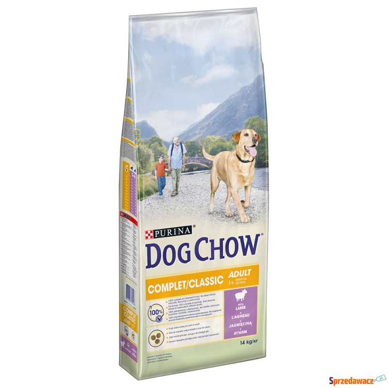 PURINA Dog Chow Complet/Classic, jagnięcina -... - Karmy dla psów - Bytom