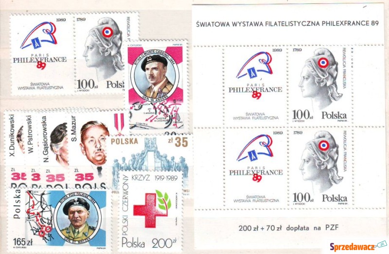 Polska zn. **  zbiorek z 1989r...
