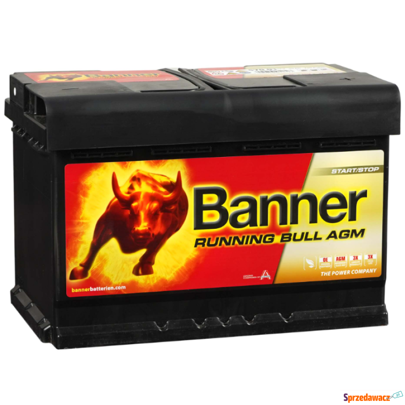 Akumulator Banner Running Bull...