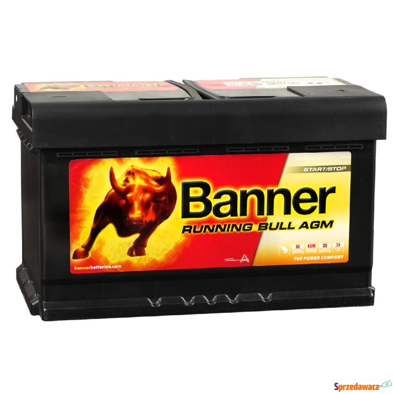 Akumulator Banner Running Bull...