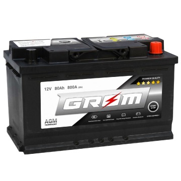 Akumulator Grom Agm Start&Stop 80Ah 800A
