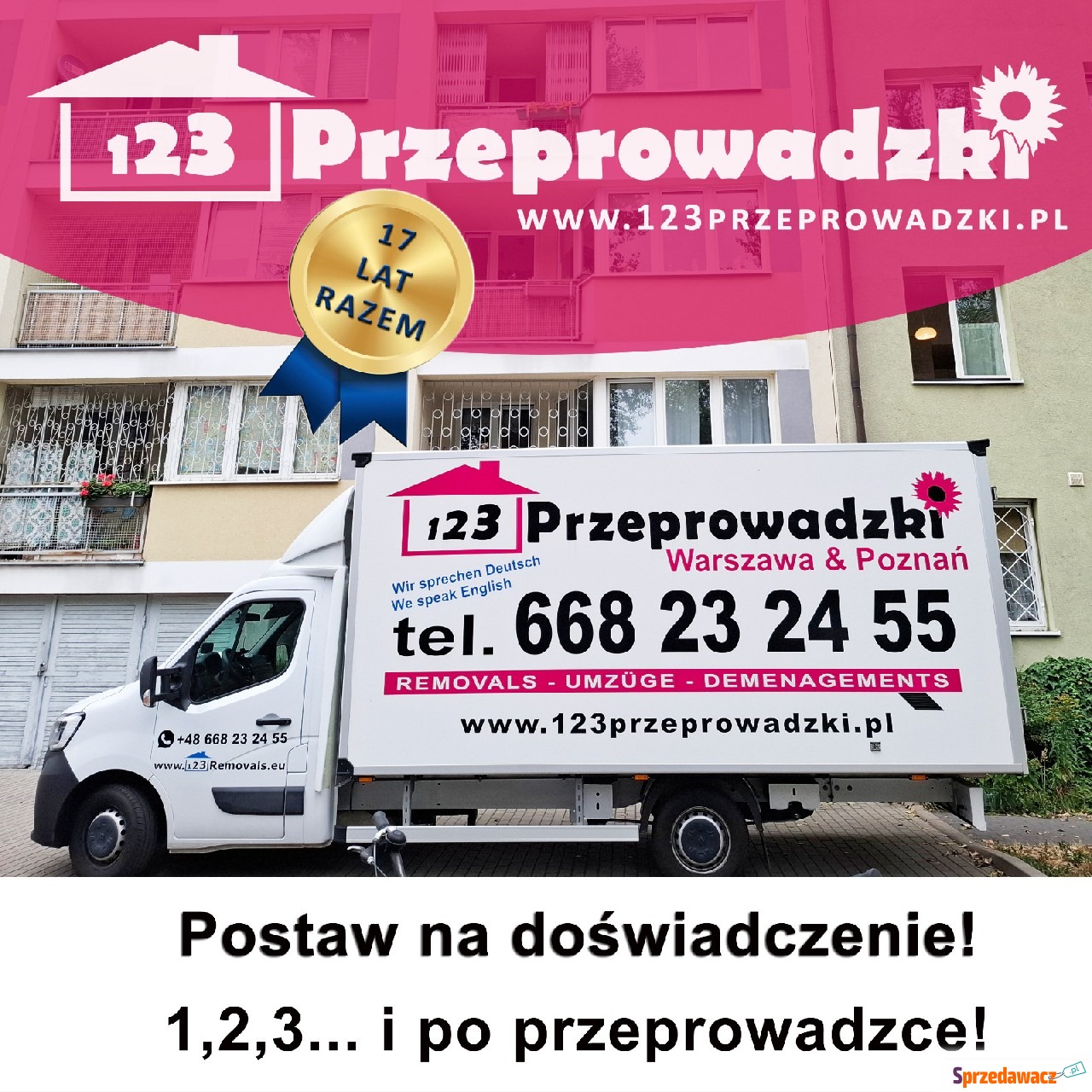 123 Przeprowadzki Fachowo i Szybko...