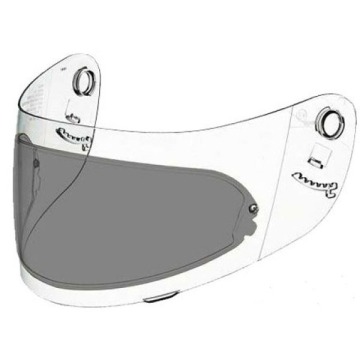 PINLOCK DARK SMOKE BELL MX-9 VISORS (MX-9 ADVENT)