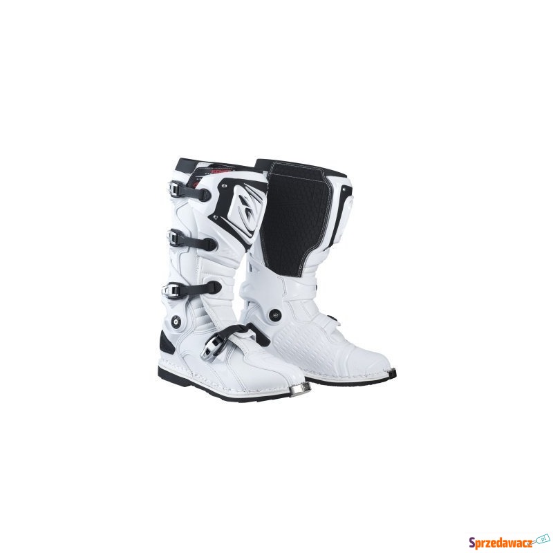 KENNY BUTY OFF-ROAD TITANIUM WHITE - Obuwie motocyklowe - Chorzów