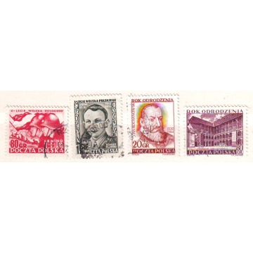 Polska zn. Fi 681 - 8 kas 1953