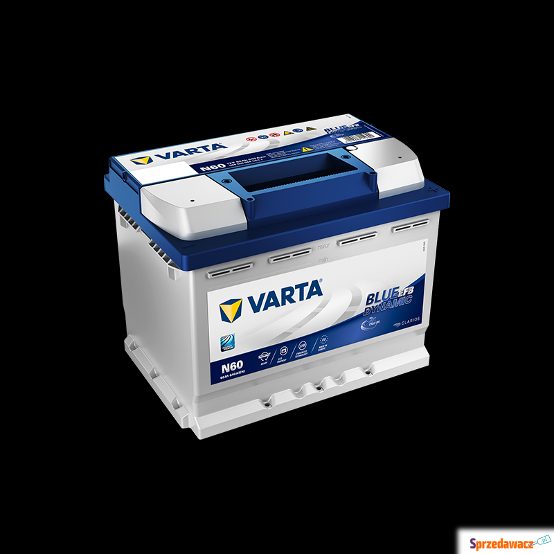 Akumulator 60Ah 640A EN Varta EFB...