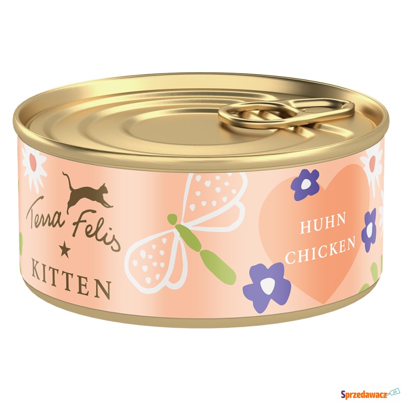 Terra Felis Kitten, 18 x 70 g - Kurczak - Karmy dla kotów - Rzeszów