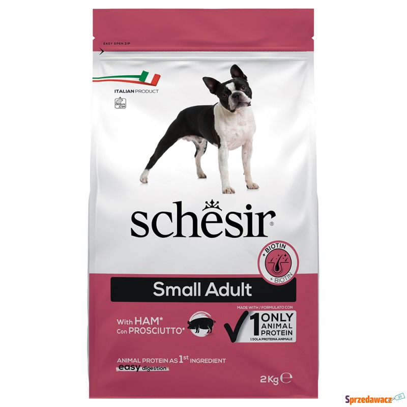 Schesir Dog Small Adult z szynką...
