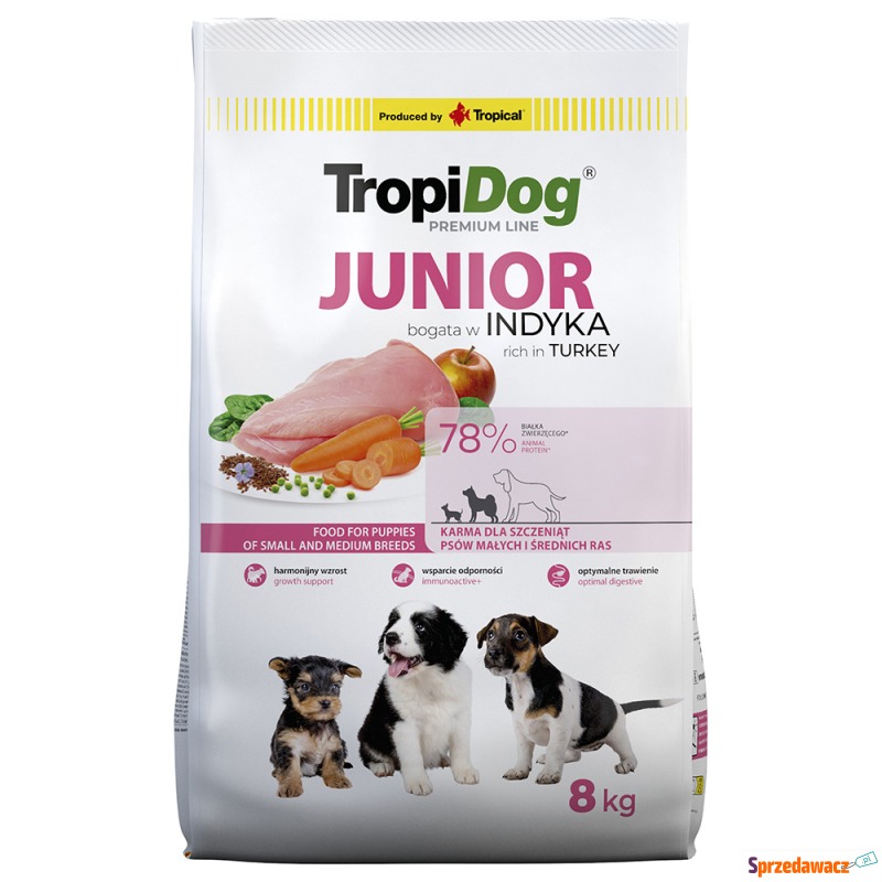 Tropidog Premium Junior Small &...