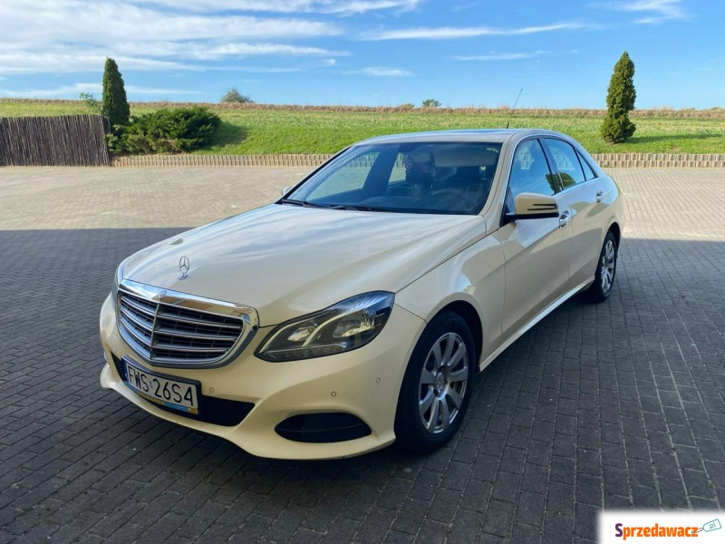 Mercedes - Benz E-klasa  Sedan/Limuzyna 2013,  2.1 diesel - Na sprzedaż za 34 999 zł - Głogów