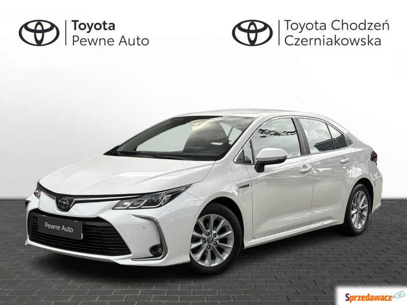Toyota Corolla  Sedan/Limuzyna 2021,  1.8 hybryda, automat - Na sprzedaż za 76 900 zł - Warszawa