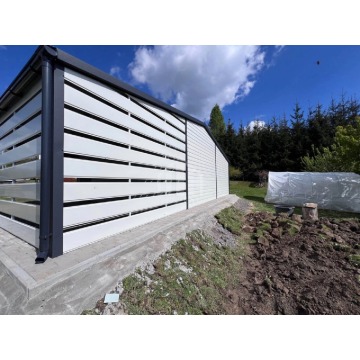 Garaż blaszany 6x6m + wiata 3m - 2x brama uc... - Garaże i wiaty - Gorzów Wielkopolski - zdjęcie 3