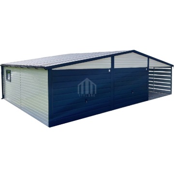 Garaż blaszany 6x6m + wiata 3m - 2x brama uc... - Garaże i wiaty - Gorzów Wielkopolski - zdjęcie 1