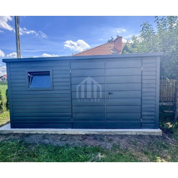 Schowek - domek ogrodowy 4,5x2m - brama dwusk... - Altany, domki, namioty - Gdańsk - zdjęcie 4