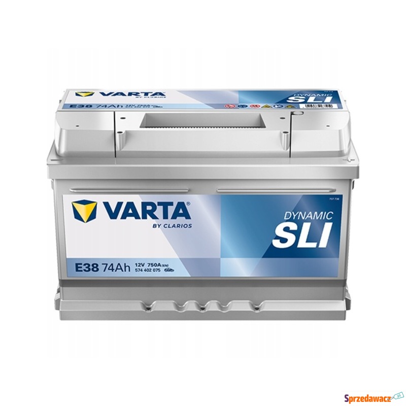 Akumulator 74Ah 750A EN Varta...