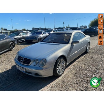 Mercedes CL 500 - 5.0 v8 gaz unikat piękny kolor bez wkładu wydech