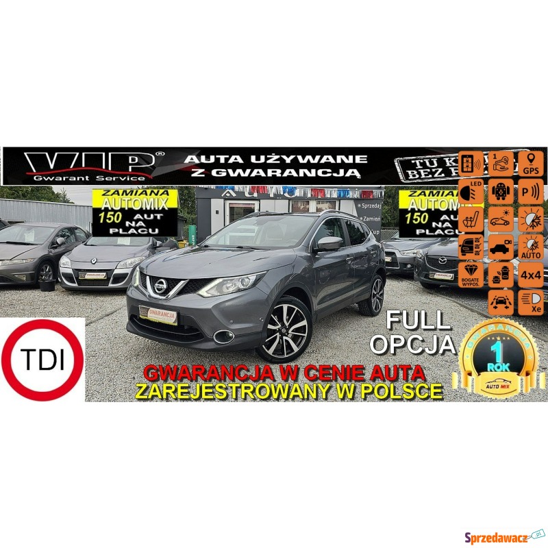 Nissan Qashqai  SUV 2015,  1.6 diesel - Na sprzedaż za 47 800 zł - Świdnica