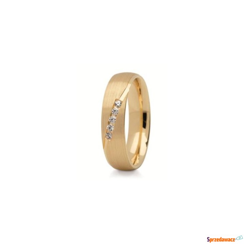 Obrączka z żółtego złota ST-269Z-m