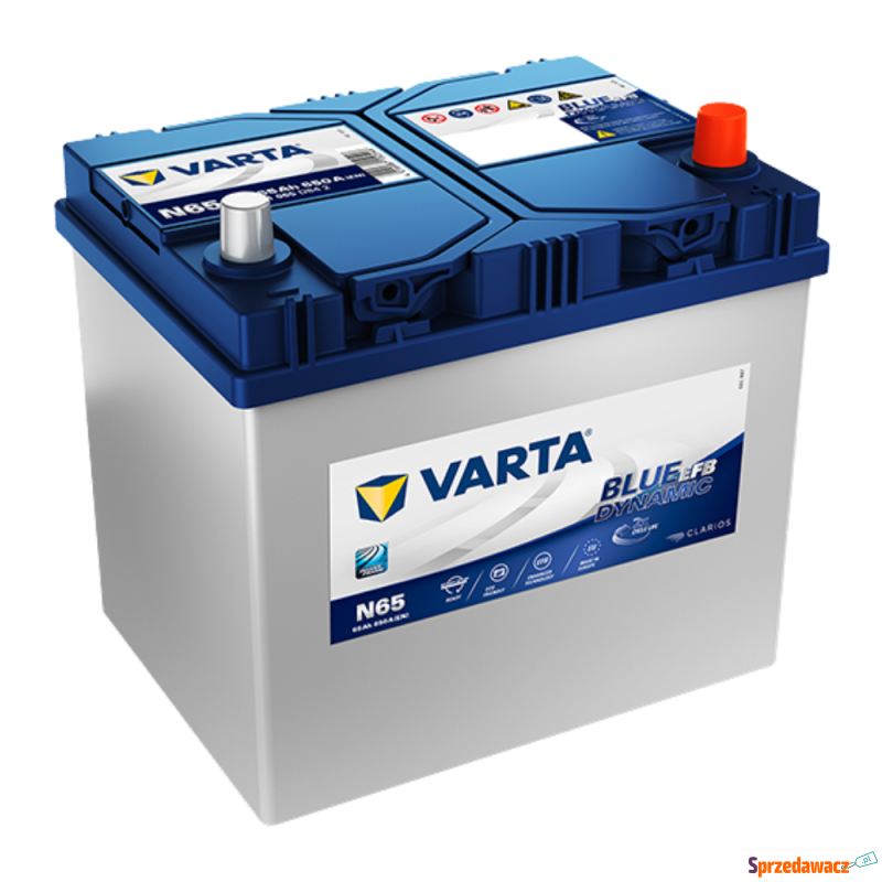 Akumulator 65Ah 650A EN Varta japan...