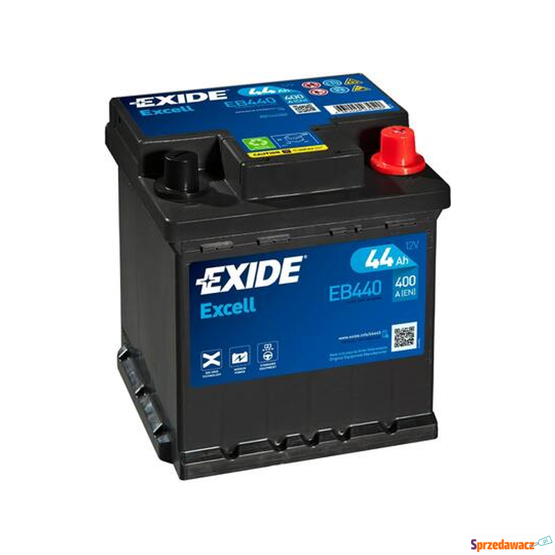 Akumulator 44Ah 400A EB440 kostka...