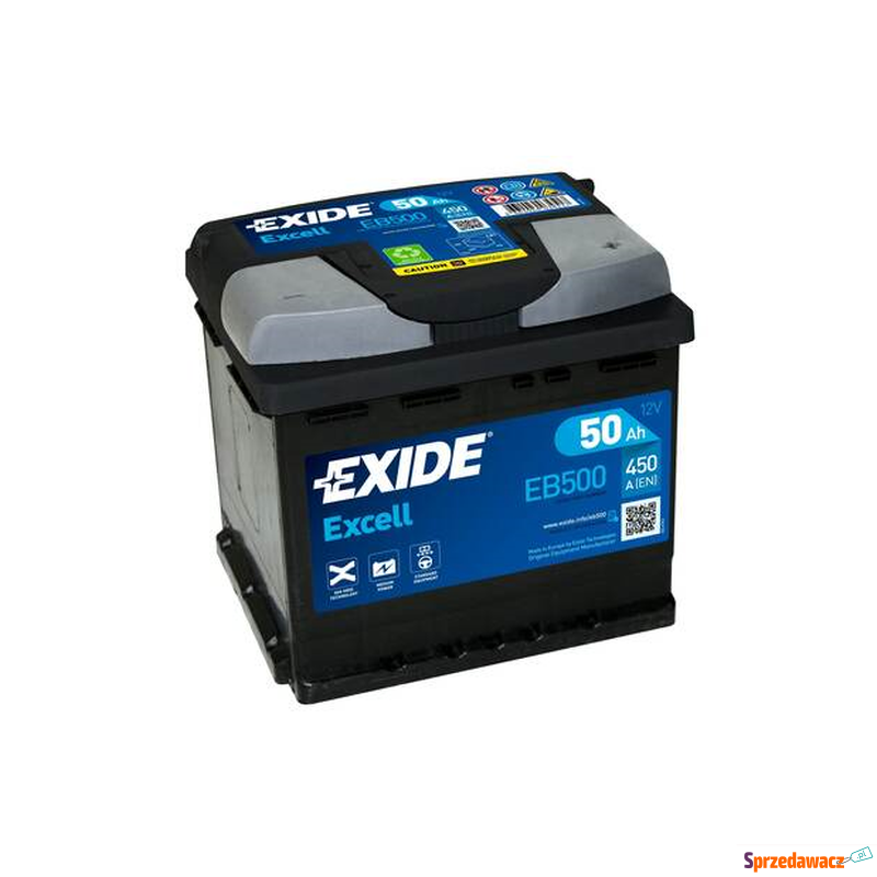 Akumulator 50Ah 450A Exide Excell...