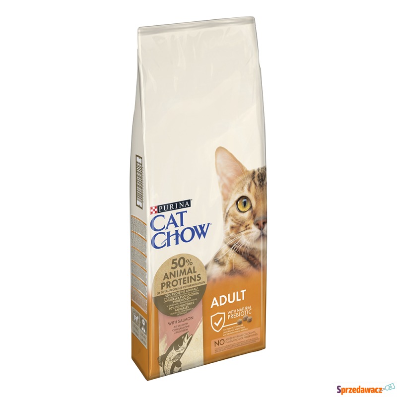 PURINA Cat Chow Adult, łosoś -...