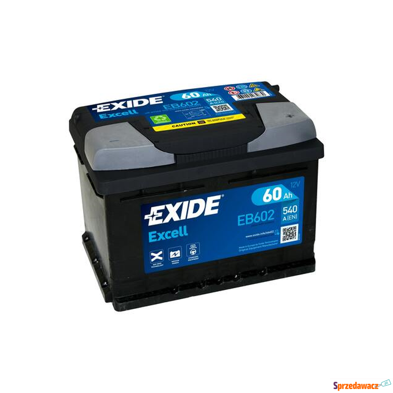 Akumulator 60Ah 540A Exide Excell...