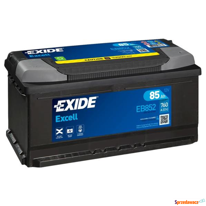 Akumulator 85Ah 760A EB852 Exide...
