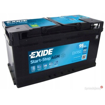 Akumulator 95Ah 850A Exide AGM ek950 Darmowy dowóz