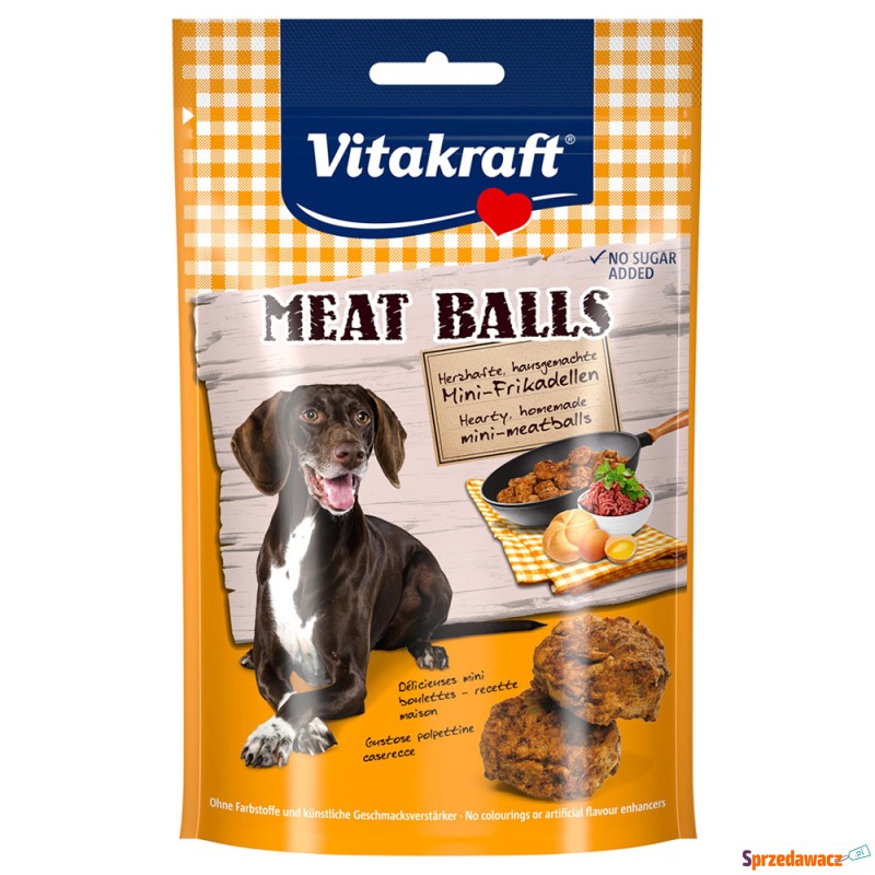 Vitakraft Meat Balls - 3 x 80 g - Przysmaki dla psów - Lublin