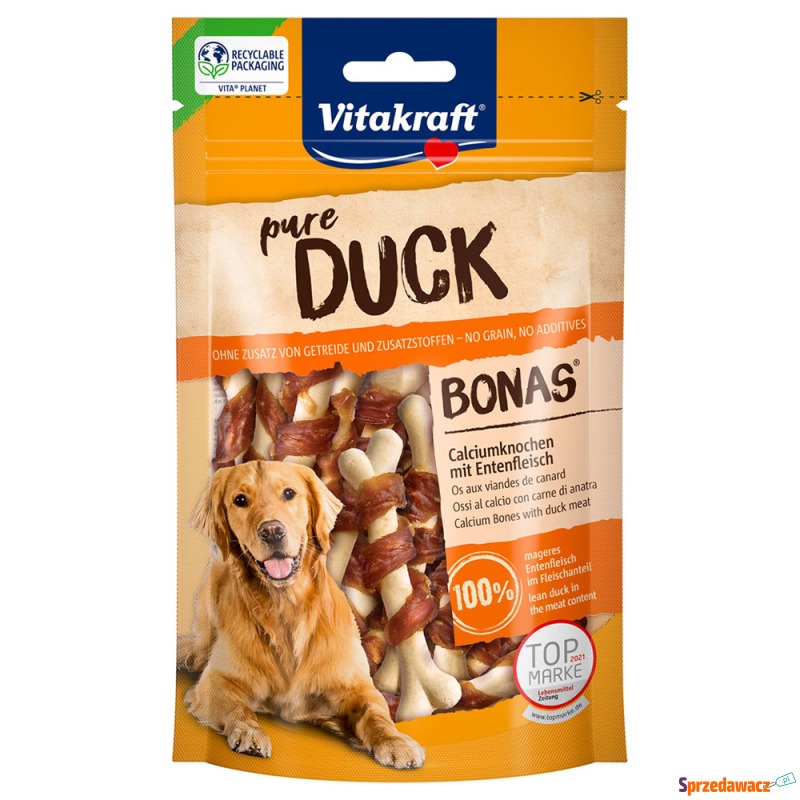 Vitakraft pure DUCK Bonas kości z wapniem, kaczka... - Przysmaki dla psów - Inowrocław