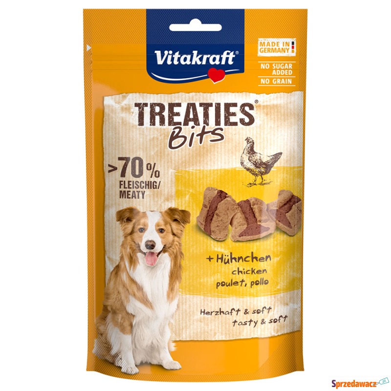 Vitakraft Treaties Bits - Kurczak, 120 g - Przysmaki dla psów - Toruń