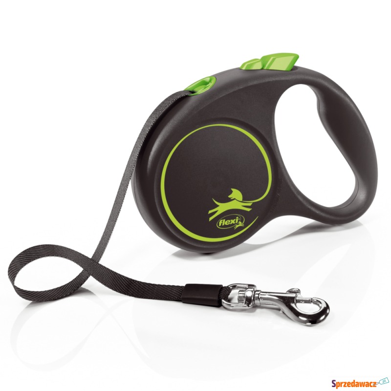 flexi Black Design smycz taśmowa,...