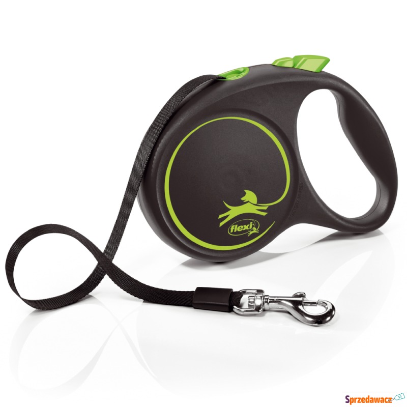 flexi Black Design smycz taśmowa,...