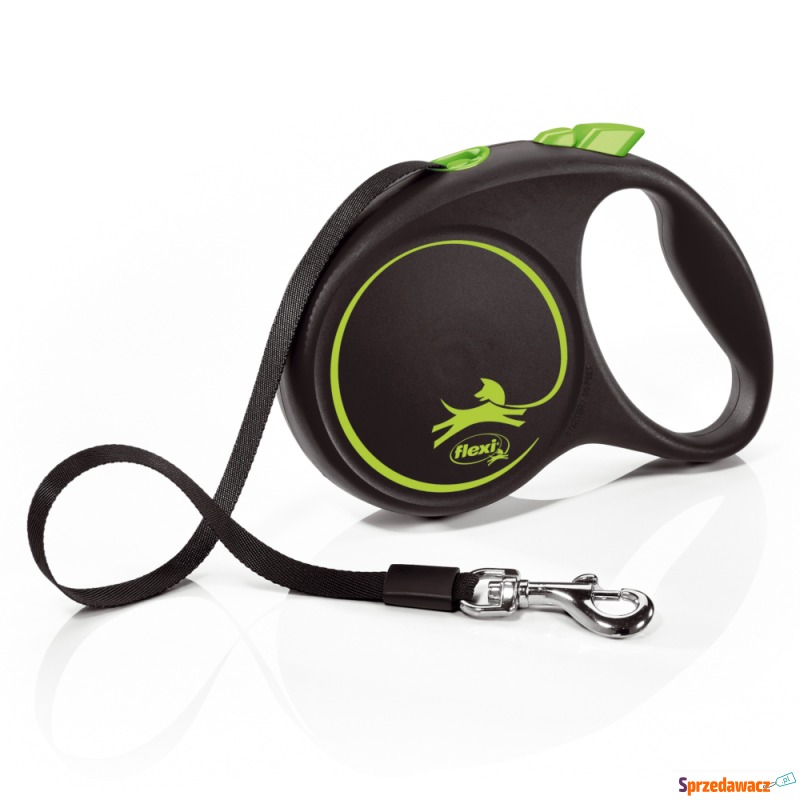 flexi Black Design smycz taśmowa,...