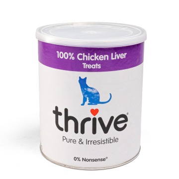 Thrive! liofilizowane przysmaki dla kota, wątróbka z kurczaka - 135 g