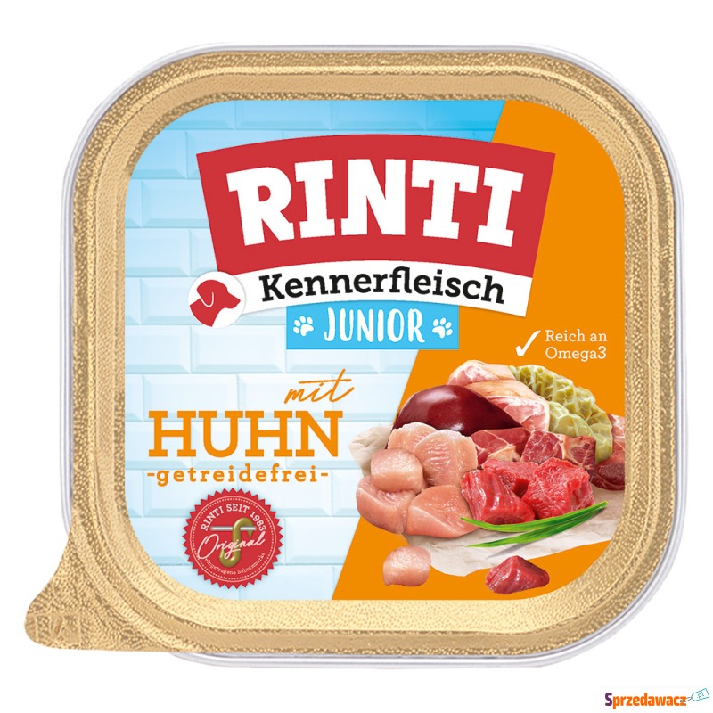 RINTI Junior, 9 x 300 g - Kurczak - Karmy dla psów - Łódź