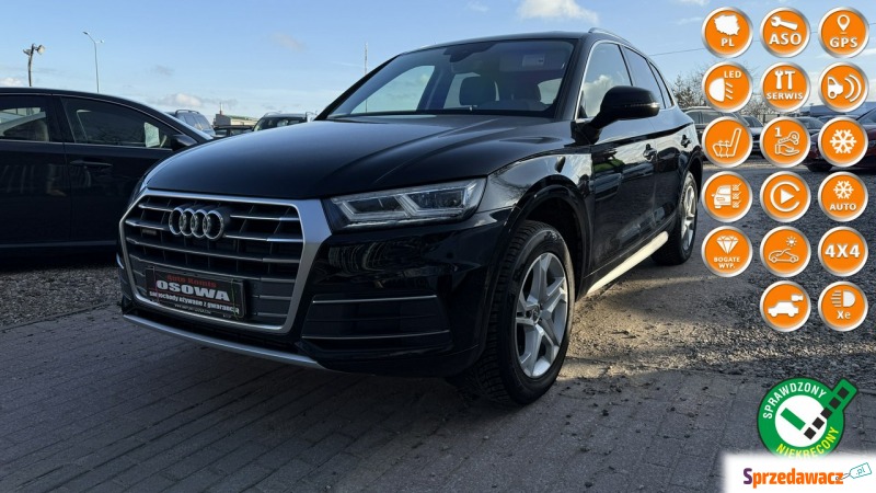 Audi Q5  SUV 2018,  2.0 benzyna, automat - Na sprzedaż za 109 700 zł - Gdańsk