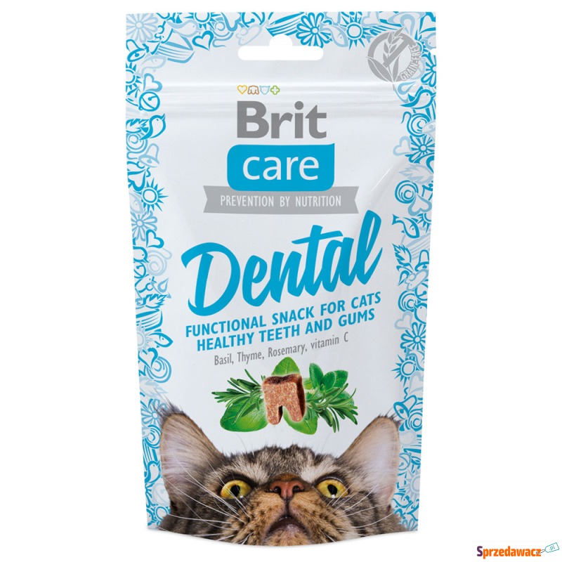 Brit Care Dental, przysmak dla kota - 3 x 50 g - Przysmaki dla kotów - Skierniewice
