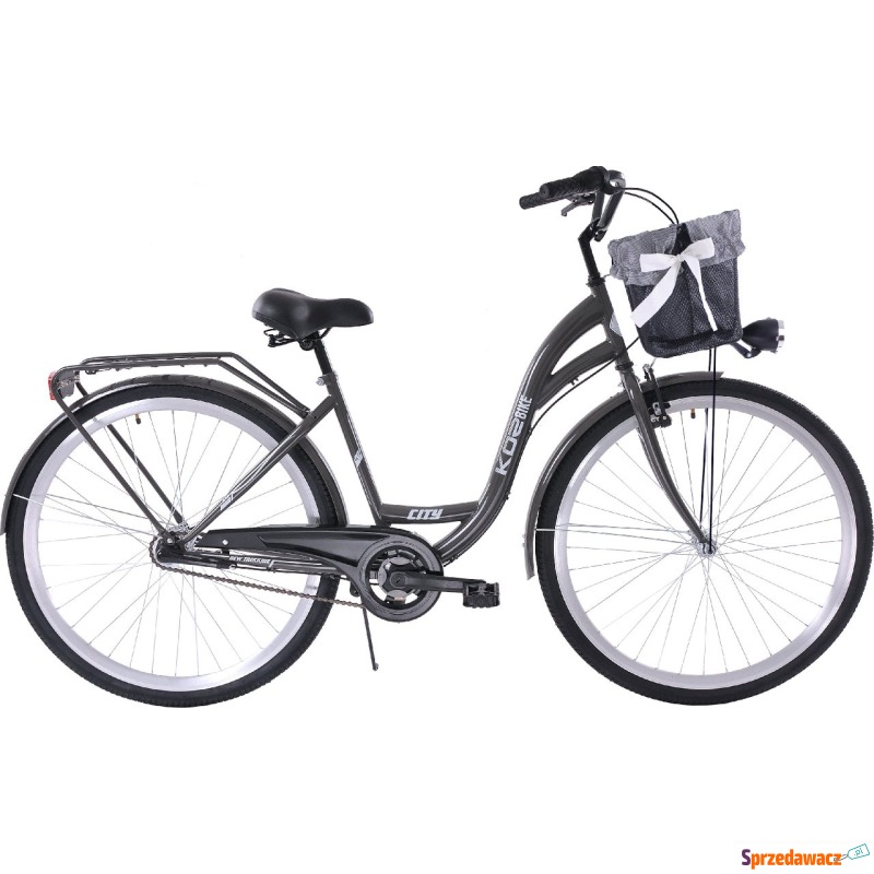 Kozbike K3 Rower miejski Kozbike 28 3biegi gr... - Rowery miejskie - Płock