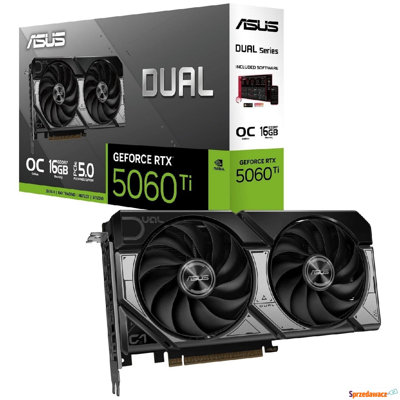 ASUS GeForce RTX 5060 Ti DUAL OC...