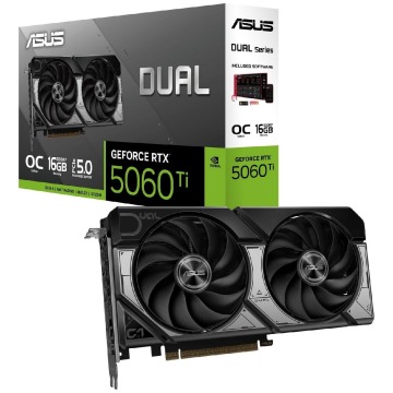 ASUS GeForce RTX 5060 Ti DUAL OC 16GB DLSS 4