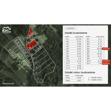 Działka budowlana Tuchów sprzedam, pow. 1236 m2  (12.4a) - zdjęcie 6