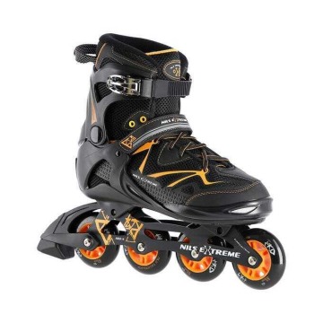 Rolki Nils - Black/Orange - Łyżworolki, rolki - Śrem - zdjęcie 3
