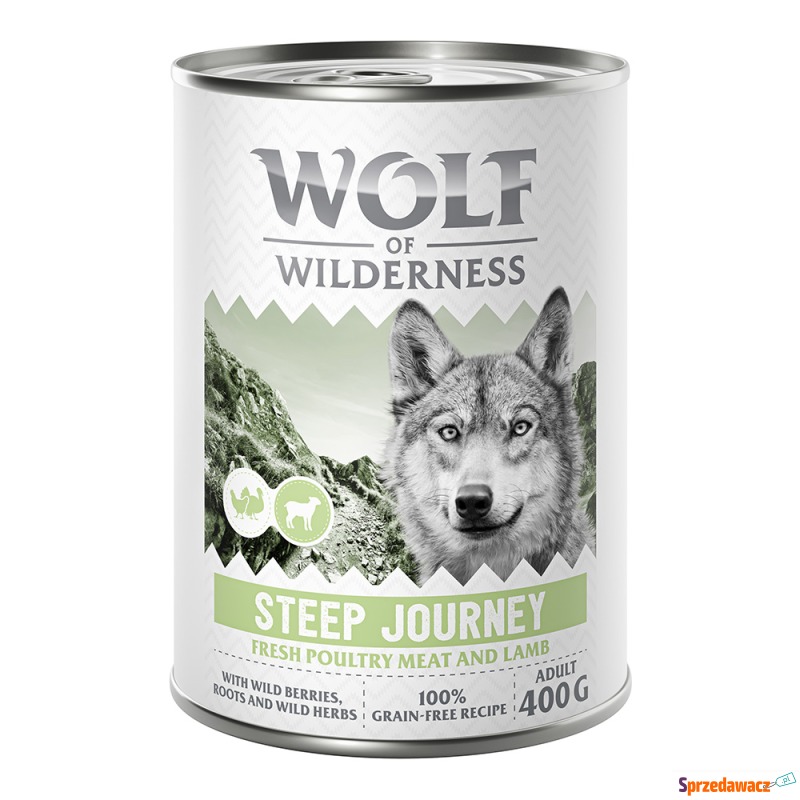Wolf of Wilderness Adult “Expedition”, 6 x 400... - Karmy dla psów - Katowice