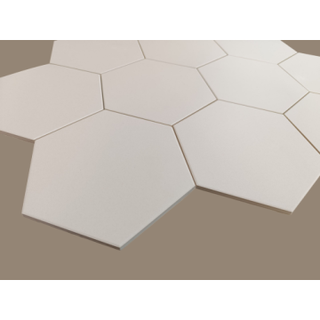 Modernizm Bianco gres barwiony w masie heksagon MAT. 19,8 x 17,1 GAT.1 Paradyż