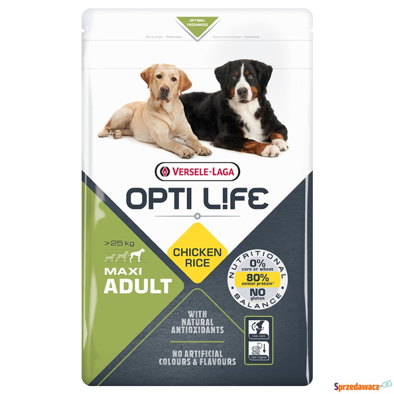 Opti Life Adult Maxi - 2 x 12,5 kg - Karmy dla psów - Mozów
