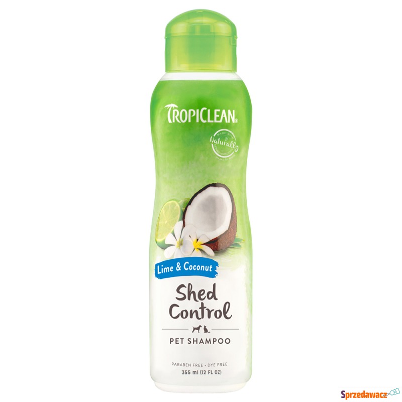 TropiClean Shed Control Lime & Cocoa, szampon... - Akcesoria dla psów - Wrocław